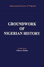 Groundwork of Nigerian History