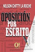 Oposición por Escrito