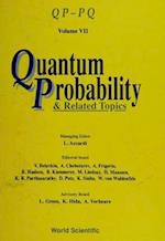Quantum Probability And Related Topics: Qp-pq (Volume Vii)
