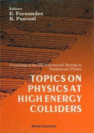 Topics On Physics At High Energy Colliders - Proceedings Of The Xix International Meeting On Fundamental Physics