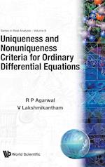 Uniqueness And Nonuniqueness Criteria For Ordinary Differential Equations