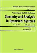 Geometry And Analysis In Dynamical Systems - Proceedings Of The Rims Conference