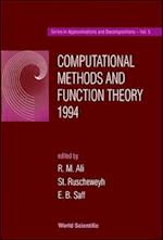 Computational Methods And Function Theory 1994 - Proceedings Of The Conference