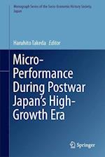 Micro-Performance During Postwar Japan’s High-Growth Era