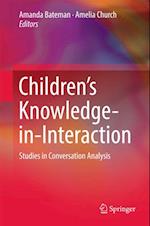 Children's Knowledge-in-Interaction