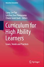 Curriculum for High Ability Learners