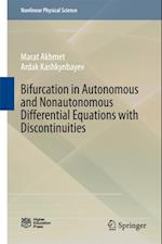 Bifurcation in Autonomous and Nonautonomous Differential Equations with Discontinuities