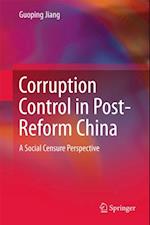 Corruption Control in Post-Reform China