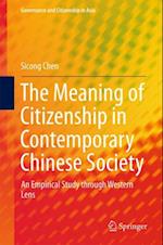 Meaning of Citizenship in Contemporary Chinese Society