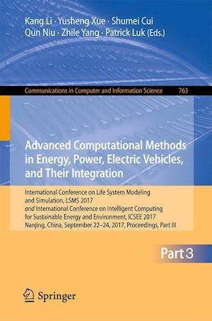 Advanced Computational Methods in Energy, Power, Electric Vehicles, and Their Integration