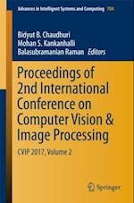 Proceedings of 2nd International Conference on Computer Vision & Image Processing