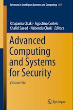 Advanced Computing and Systems for Security