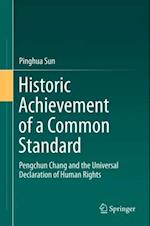 Historic Achievement of a Common Standard