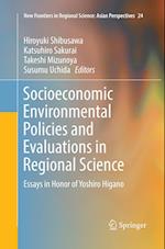 Socioeconomic Environmental Policies and Evaluations in Regional Science