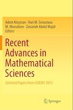 Recent Advances in Mathematical Sciences