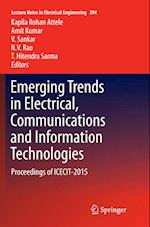 Emerging Trends in Electrical, Communications and Information Technologies