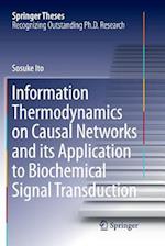 Information Thermodynamics on Causal Networks and its Application to Biochemical Signal Transduction