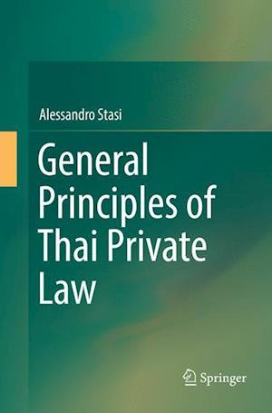 General Principles of Thai Private Law