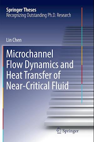 Microchannel Flow Dynamics and Heat Transfer of Near-Critical Fluid