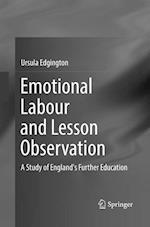 Emotional Labour and Lesson Observation