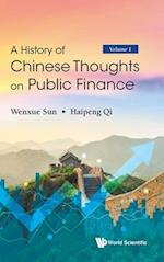 History Of Chinese Thoughts On Public Finance, A (In 2 Volumes)