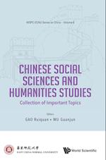 Chinese Social Sciences And Humanities Studies: Collection Of Important Topics