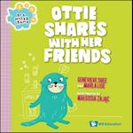 Ottie Shares with Her Friends