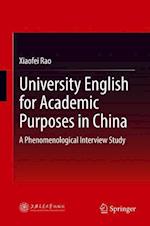 University English for Academic Purposes in China