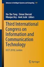 Third International Congress on Information and Communication Technology