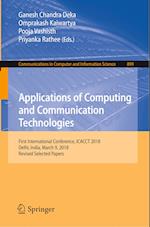 Applications of Computing and Communication Technologies