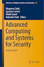 Advanced Computing and Systems for Security