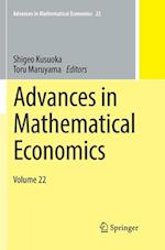 Advances in Mathematical Economics