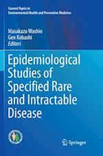 Epidemiological Studies of Specified Rare and Intractable Disease