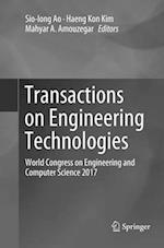 Transactions on Engineering Technologies