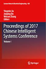 Proceedings of 2017 Chinese Intelligent Systems Conference