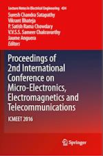 Proceedings of 2nd International Conference on Micro-Electronics, Electromagnetics and Telecommunications