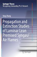 Propagation and Extinction Studies of Laminar Lean Premixed Syngas/Air Flames