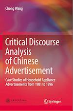 Critical Discourse Analysis of Chinese Advertisement