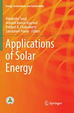 Applications of Solar Energy