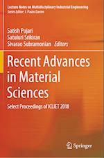 Recent Advances in Material Sciences