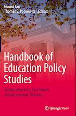 Handbook of Education Policy Studies