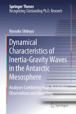Dynamical Characteristics of Inertia-Gravity Waves in the Antarctic Mesosphere