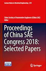 Proceedings of China SAE Congress 2018: Selected Papers