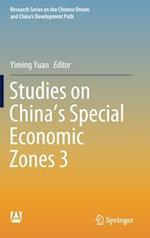 Studies on China's Special Economic Zones 3