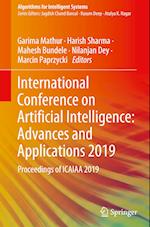 International Conference on Artificial Intelligence: Advances and Applications 2019