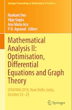 Mathematical Analysis II: Optimisation, Differential Equations and Graph Theory