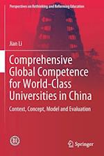 Comprehensive Global Competence for World-Class Universities in China