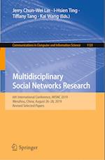 Multidisciplinary Social Networks Research