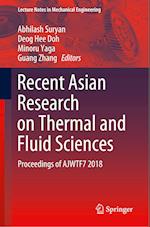 Recent Asian Research on Thermal and Fluid Sciences