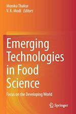 Emerging Technologies in Food Science